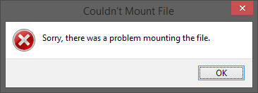 Huh? I thought disc image mounting was a native feature of Windows 8